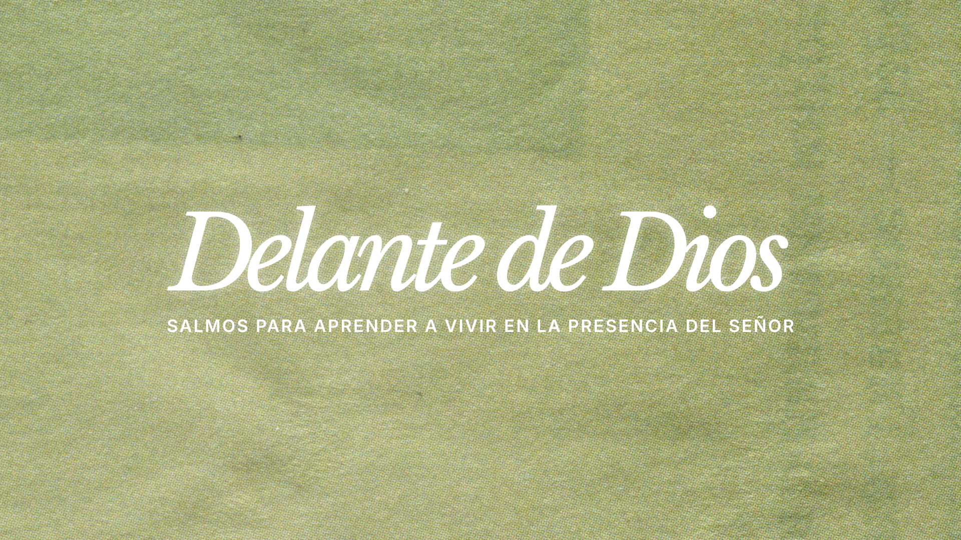 Delante de Dios